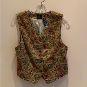 Vintage paisley vest